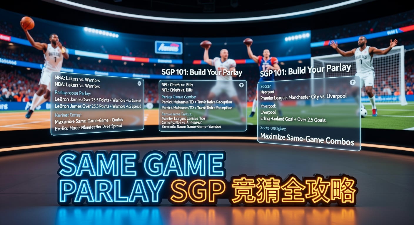 Same Game Parlay SGP玩法解析与实战判断