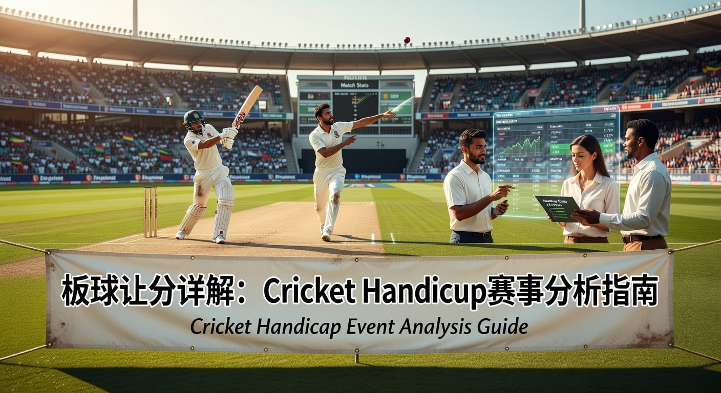 板球让分 Cricket Handicap 赛前判断与赔率逻辑