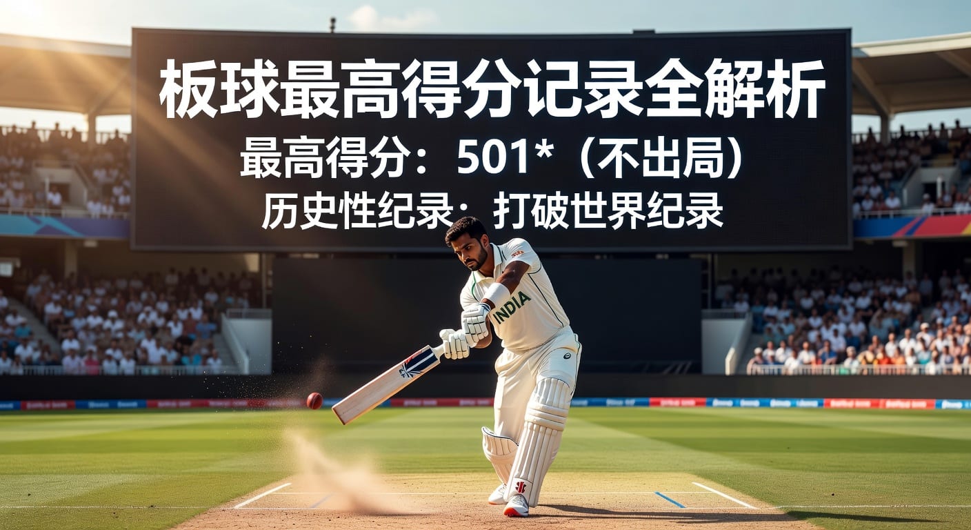 板球最高得分 Highest Score 纪录与比赛解析｜极尽体育官网