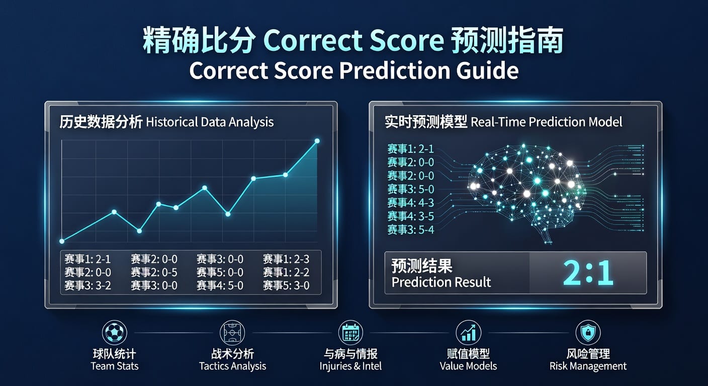 精确比分 correct score：投注技巧、判断框架与2026年思路