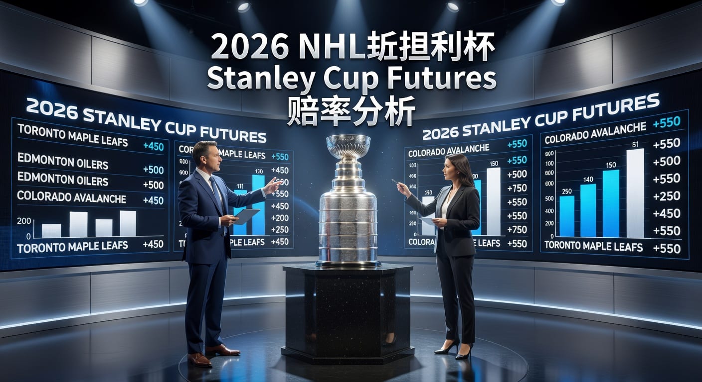NHL斯坦利杯 Stanley Cup Futures 2026年夺冠前景